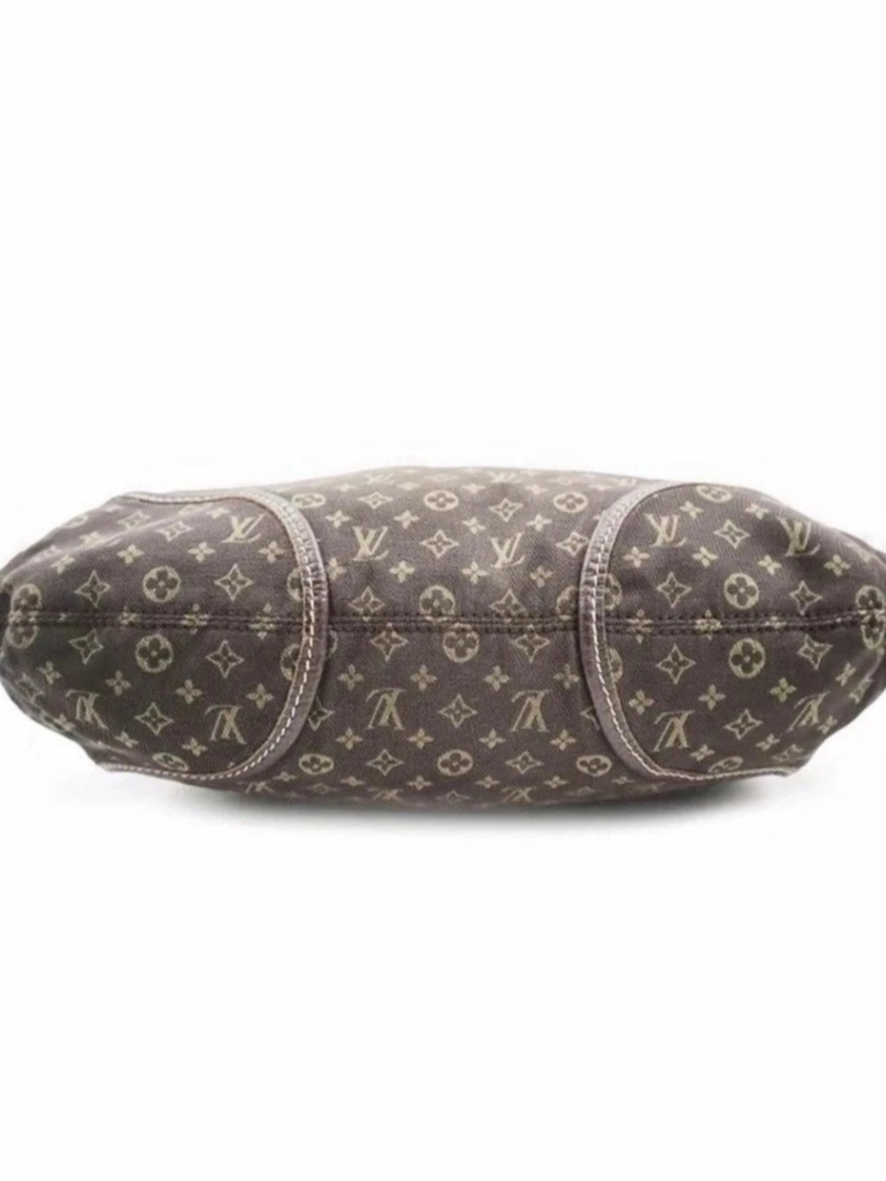 Louis Vuitton Monogram Mini Lin Trapeze PM Shoulder Bag Brown - Picture 4 of 13